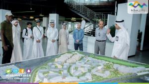 Jamoum Computer Department Visits Wadi Makkah Company